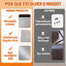 Espátula Multiuso em Aço Inox com Régua Graduada – 15 cm