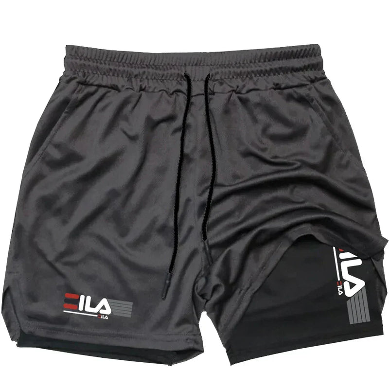 Short de Compressão Masculino ProFit 2 em 1