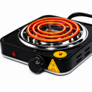 Fogareiro HeatCook | Elétrico Portátil 1200W com 5 Temperaturas