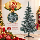 Árvore de Natal 1,20 Metros Tradicional com 100 Galhos Promoção Decoração Natalina Completa