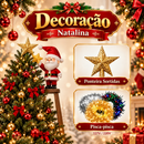 Árvore de Natal 1,20 Metros Tradicional com 100 Galhos Promoção Decoração Natalina Completa
