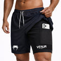 Bermuda Compressão 2em1 VENUM PRO FIT Masculina DryFit