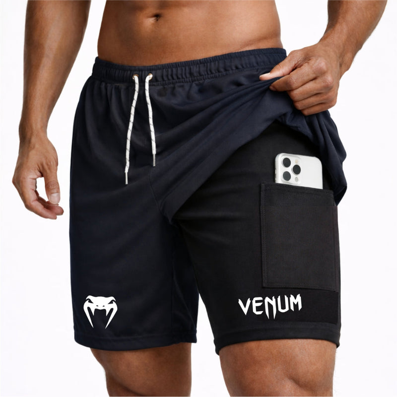 Bermuda Compressão 2em1 VENUM PRO FIT Masculina DryFit