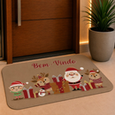 Capacho Decorativo Antiderrapante – 60 × 34 cm