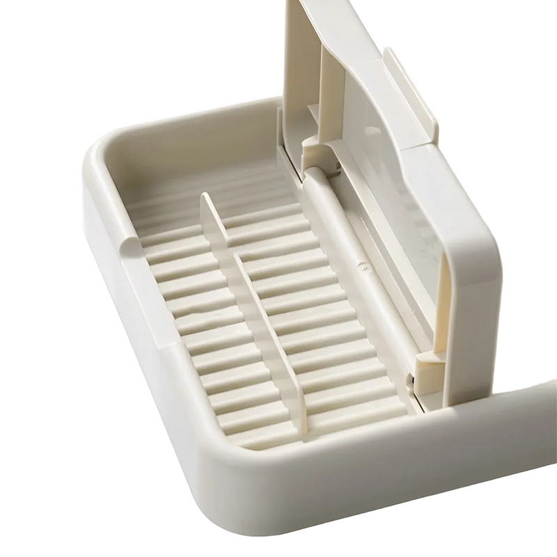 Organizador de Cozinha 5 em 1 Suporte para Tampas, Panelas, Talheres e Porta-Tempero