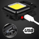 Mini Lanterna Led Portátil Usb Recarregável Bolso Tática Abridor KIT 4 & KIT 3 & KIT 2 & KIT 1