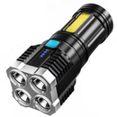 Lanterna Tática Holofote 4 LEDs P1000